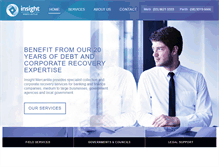 Tablet Screenshot of insightmercantile.com